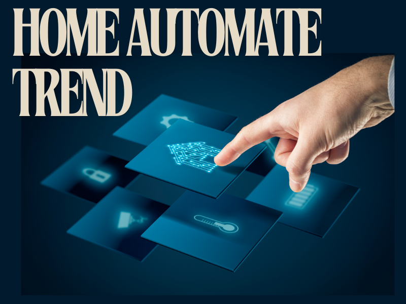 Overview of the home automation industry featuring smart home devices and connected technology systems