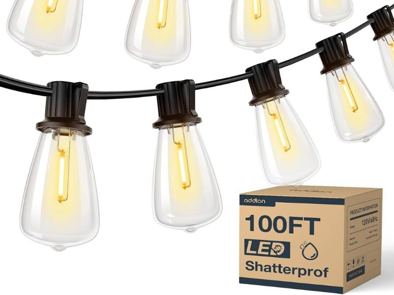 Addlomn 100FT Stringlights Smart Outdor Light