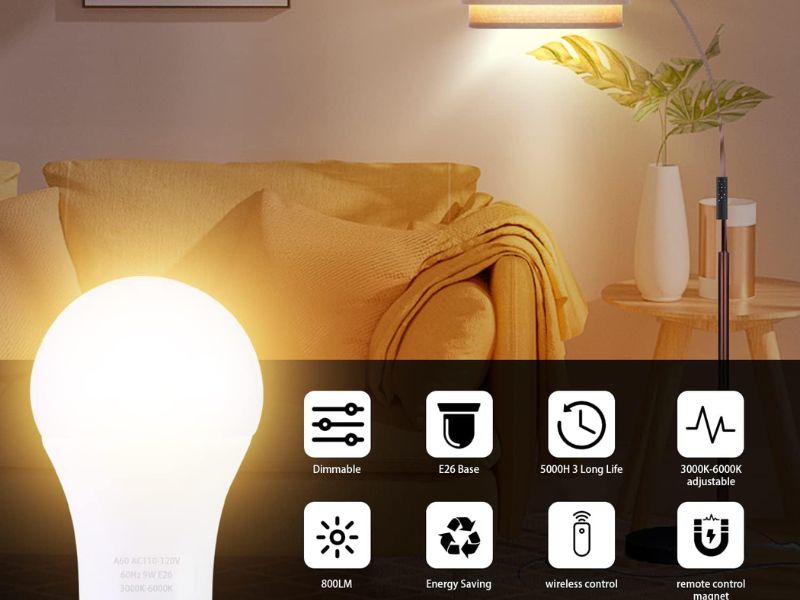 Mxhme A19 LED Light Bulbs