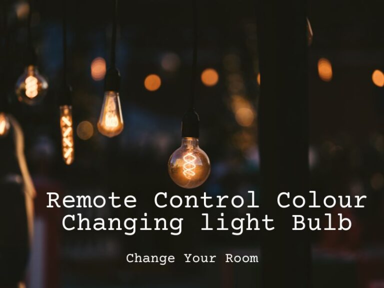 Remote Control Colour Changing light Bulb Change Your Room