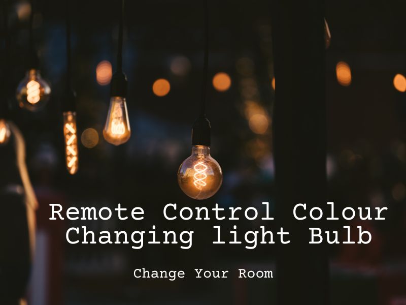 Remote Control Colour Changing light Bulb Change Your Room