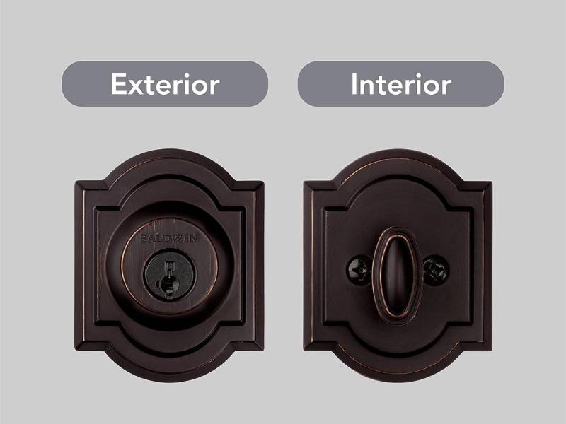 Baldwin Arch Single Cylinder Front Door