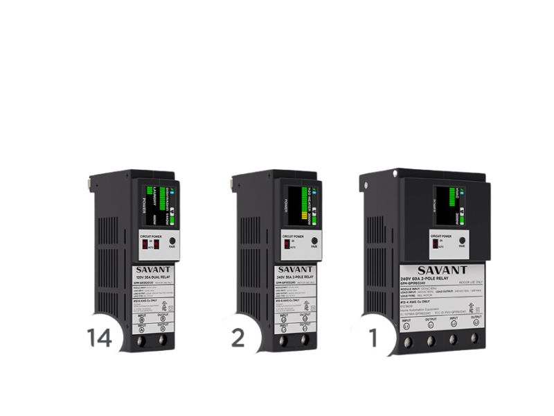 SAVANT LOAD MANAGEMENT KIT _ 200A - QO PON