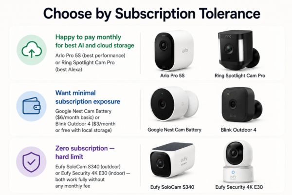 Choose by Subscription Tolerance: How to Choose Between These Cameras