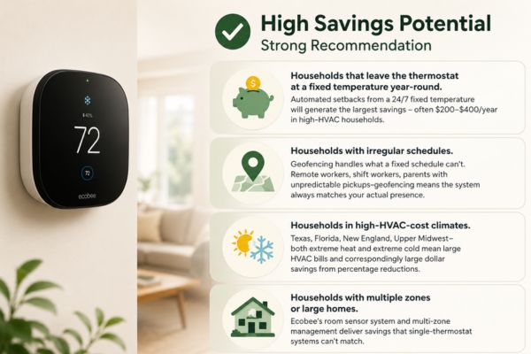 High Savings Potential Strong Recommendation