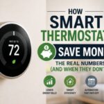 How Smart Thermostats Save Money The Real Numbers (And When They Don't)
