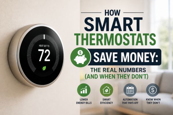 How Smart Thermostats Save Money The Real Numbers (And When They Don't)
