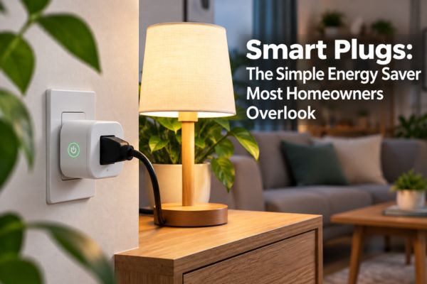 Smart Plugs: The Simple Energy Saver Most Homeowners Overlook